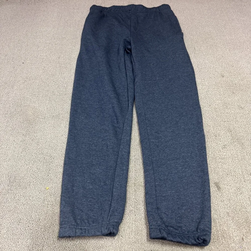 Eddie Bauer Joggers Blue Elastic Waist Pockets Men’s Size Small